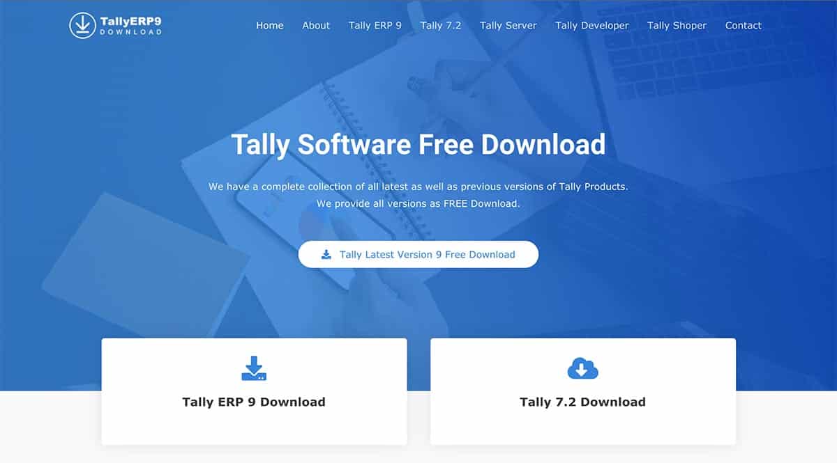 tally 7.2 free download full version for pc
