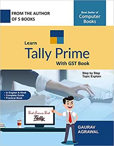Learn Tally Prime With GST Book by Gaurav Agrawal