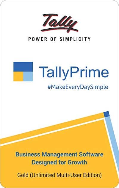 Tally Prime gold