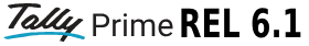 Tally Prime REL 6.1